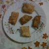 Bugie salate con briè e speck