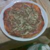 Pizza ai funghi rossa