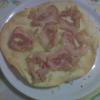 Pizza bianca con pancetta
