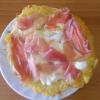 Pizza prosciutto cotto e mozzarella
