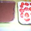 Tiramisù classico e tiramisù panna e fragola
